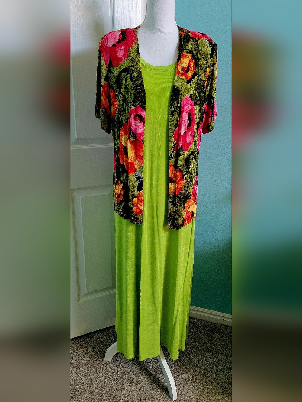 Colorful Knit Dress